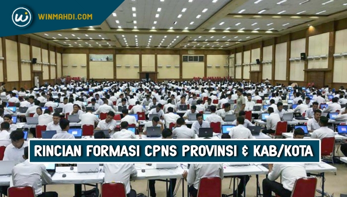 Daftar Rincian Formasi Cpns Provinsi Dan Kabupaten Kota 2021 2022 Cpns 2021 Daya Tampung Snmptn Sbmptn Umptkin