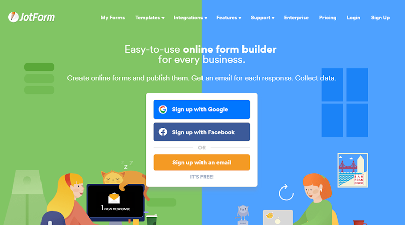 Create, polished, designed documents with JotForm