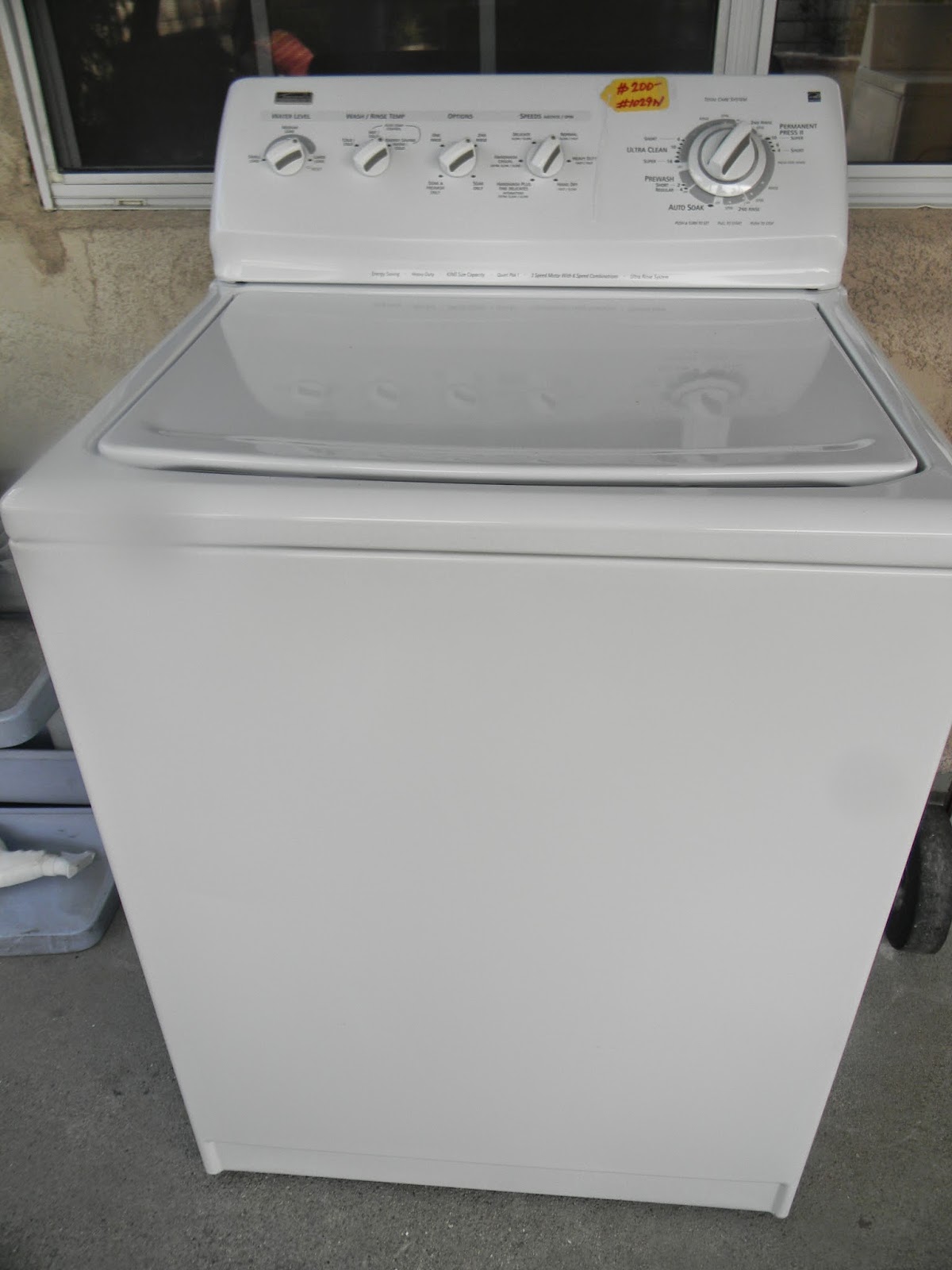 Items for Sale: #1029W - Gently used Kenmore Elite Washer For Sale
