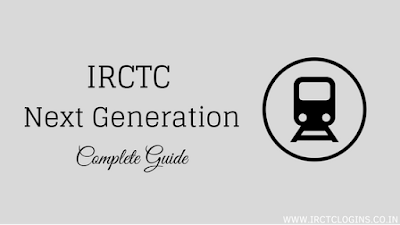 IRCTC Next Generation