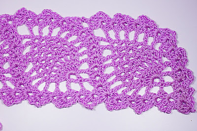 1 - Crochet Imagen Cinta de piñas muy fácil y sencilla por Majovel Crochet.