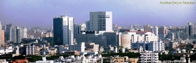Dhaka City Skyline