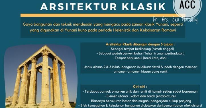 Perkembangan Arsitektur Klasik Barat Di Indonesia Blog Myuta 22 - Vrogue