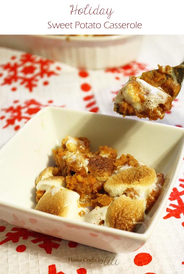Sweet Potato Holiday Casserole Home Crafts by Ali