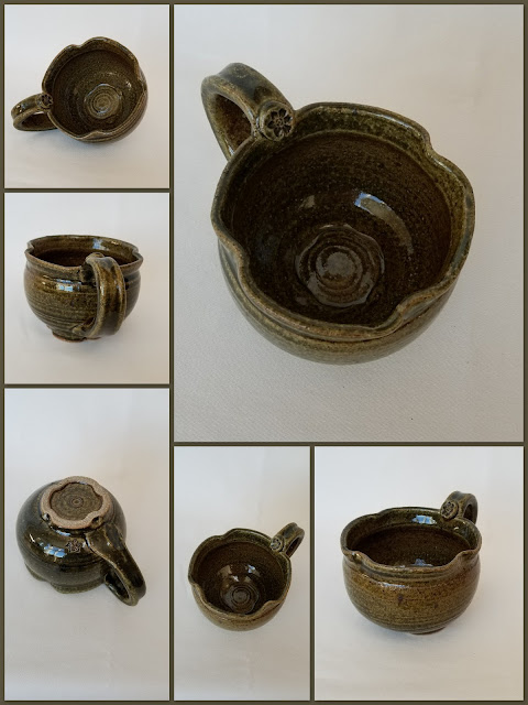 Tony Clennell inspired stoneware mug by Lily L.