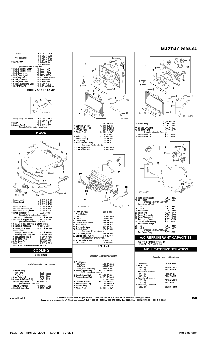 Mazda 6 service manual