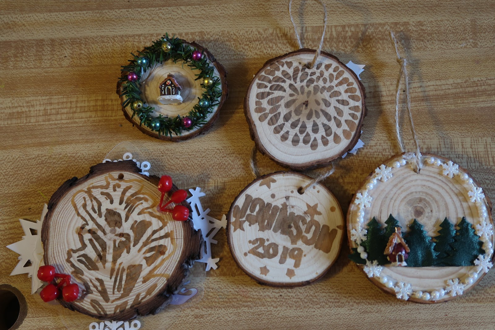 Ink Stains Scorch Markers & Christmas Ornaments