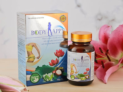 Body Happy, hỗ trợ giảm cân, giảm nguy cơ béo phì