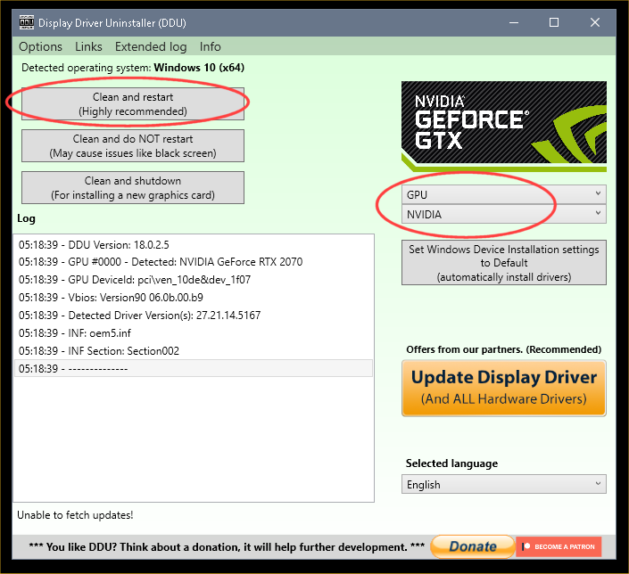How to fix GPU detected as Microsoft Basic Display Adapter and cannot