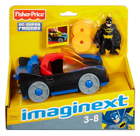 imaginext batman car with lights