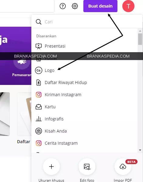 Cara Membuat Teks Outline di Canva Dengan Mudah - Brankaspedia - Blog tutorial dan tips