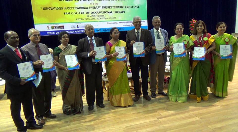 National Conference of ALL INDIA OCCUPATIONAL THERAPIST ASSOCIATION OTICON 2016 SRM Institute