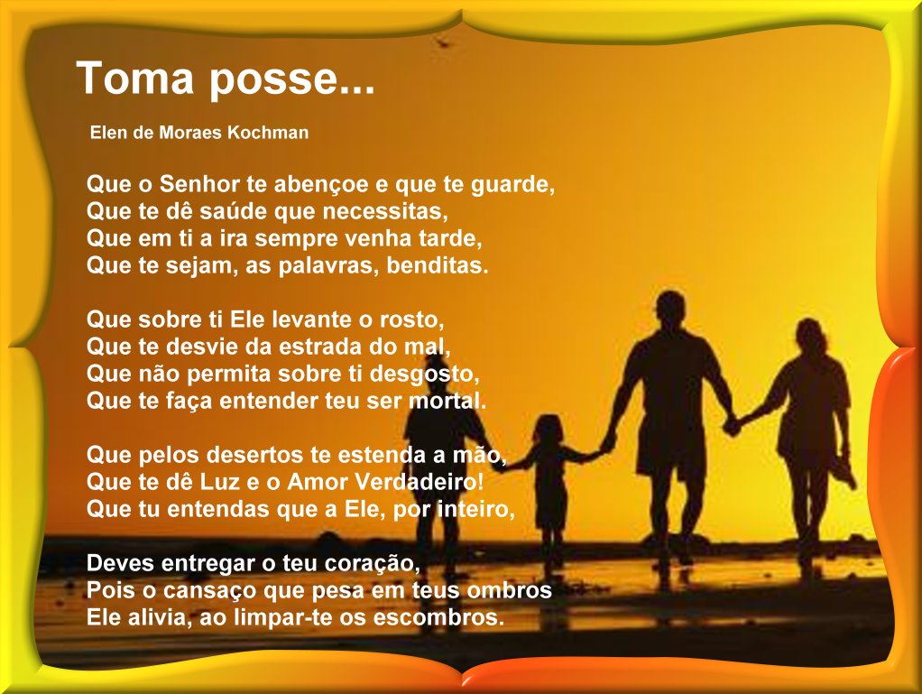 Toma posse...