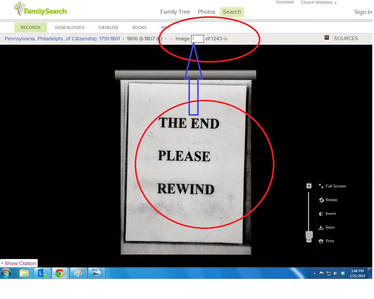 Backwards Film and Who Was Watching?