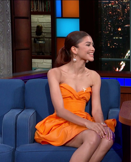 Red Carpet Dresses: Zendaya - The Late Show With Stephen Colbert 2019