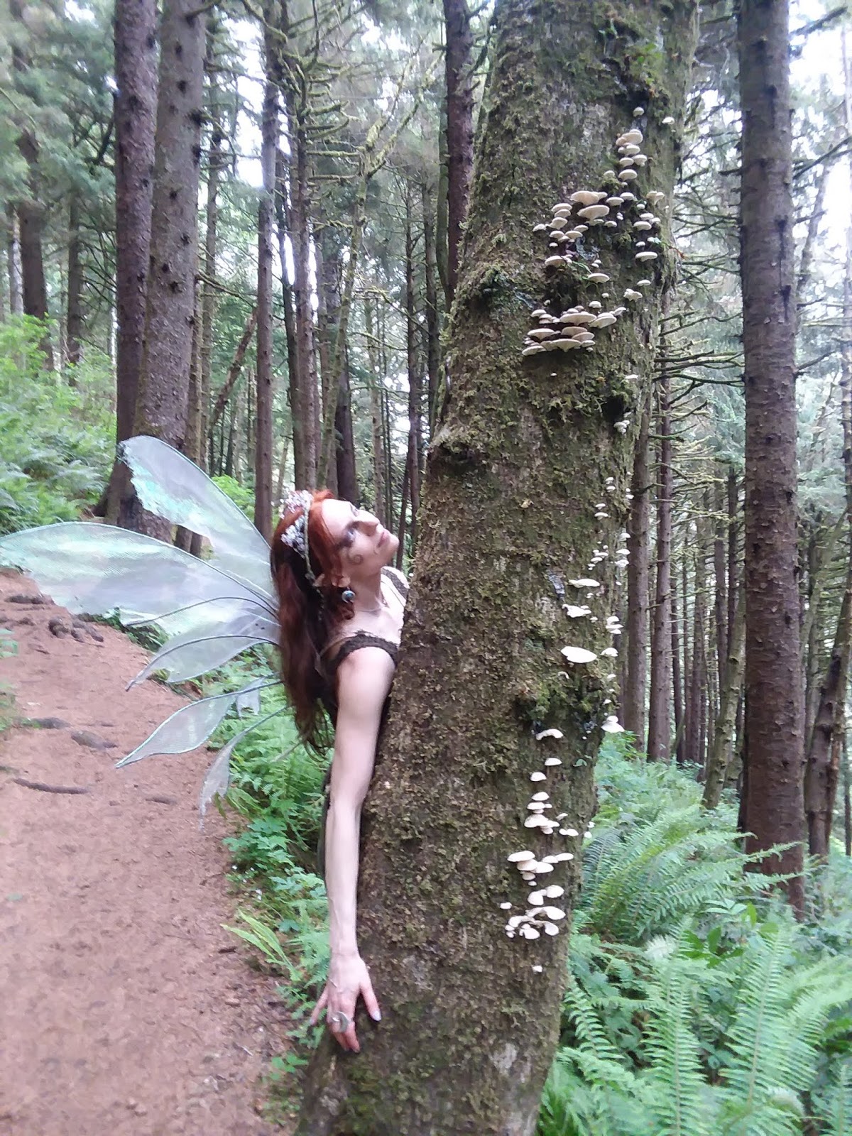 Faery Hair summer fairy hair sparkles in Portland, Oregon