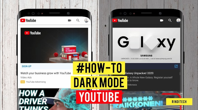 Cara Mengaktifkan Dark Mode di Youtube HP dan PC