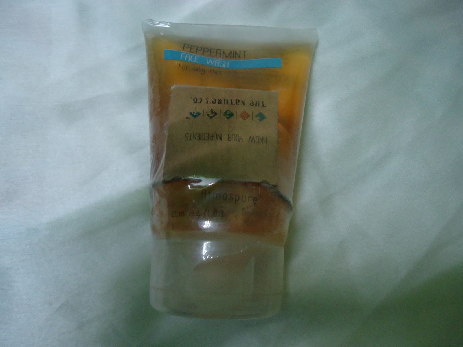 The Nature's Co. Peppermint Face Wash Review New Love Makeup