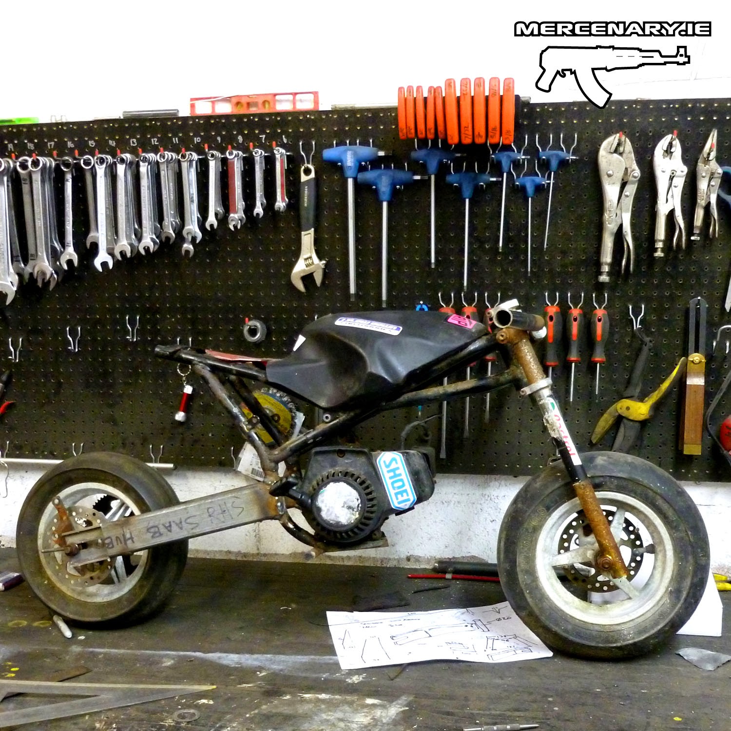 Mercenary Garage Project Mini Moto Part I