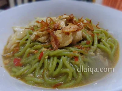 Mie Hijau Kuah ala Rika