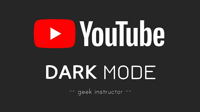 Enable dark mode on YouTube