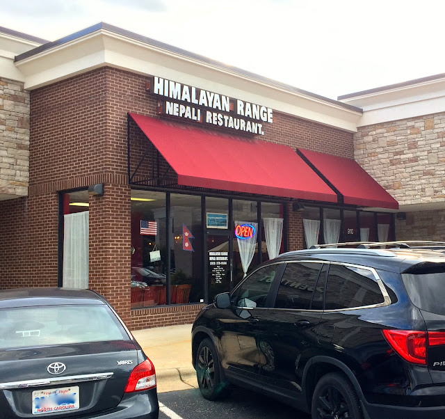 Himalayan Range Nepali Restaurant Review Cary, NC Blue Skies for Me