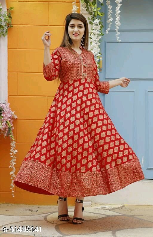 Top 10 Anarkali Kurtis Under 500 In Meesho App