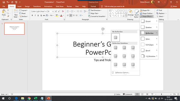 Tutorial de presentación de Microsoft PowerPoint