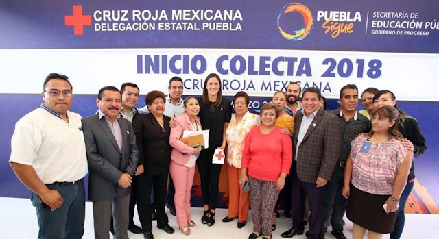 SEP se suma a la Colecta Nacional 2018 de la Cruz Roja Mexicana