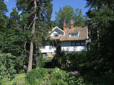 Ainola, the home of Jean Sibelius in Järvenpää, Finland