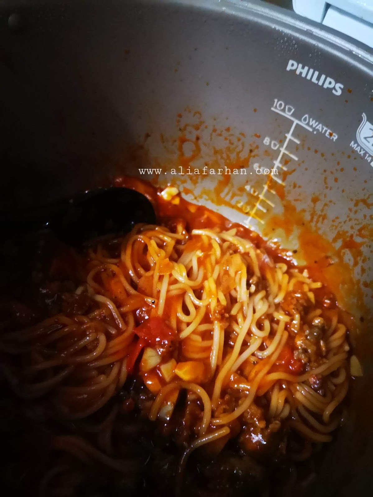 Resipi Spaghetti rice cooker Mudah ALIA FARHAN