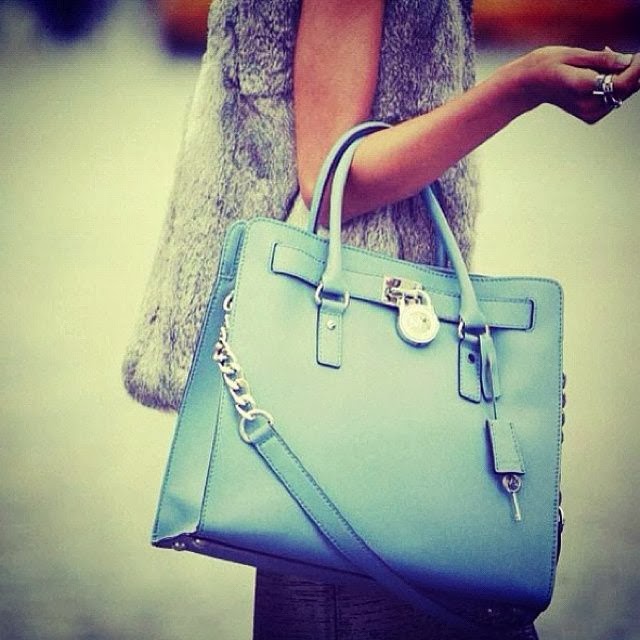 MonStylish Fashion & Style Blog Light Blue Bag