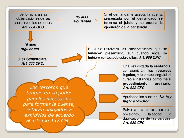 PROCEDIMIENTOS CIVILES Y MERCANTILES ESPECIALES JUICIO DE CUENTAS