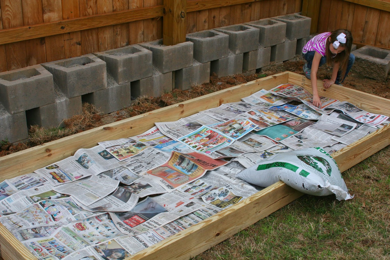 Beautiful Crazy Life: How To: A Raised Vegetable Garden