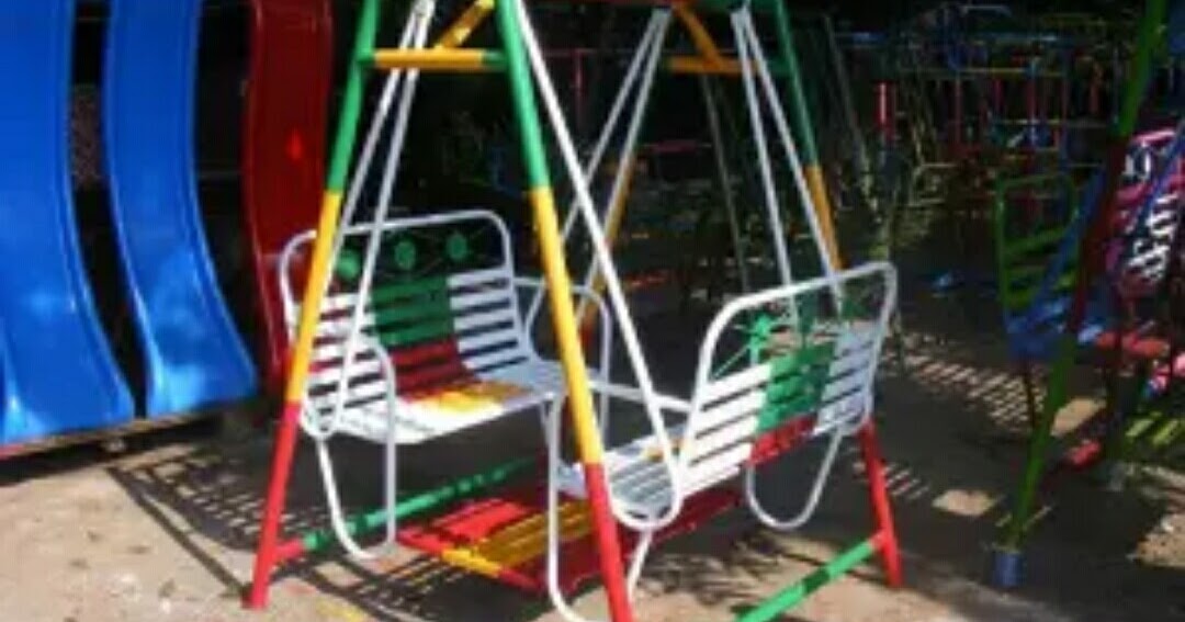 INFO HARGA TRBARU Mainan Anak Jungkat Jungkit Ayunan Besi Tk Dan Paud