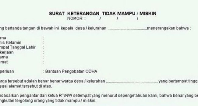 Brnewsid Demi Bisa Masuk Sekolah Favorit Surat Miskin