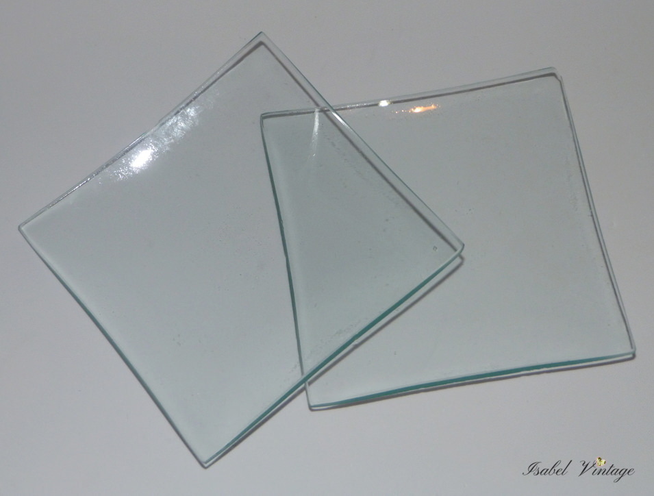 Decoupage en bandejas de cristal Handbox Craft Lovers Comunidad DIY