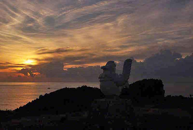 Sunrise at Hedo Point, northern Okinawa, Japan