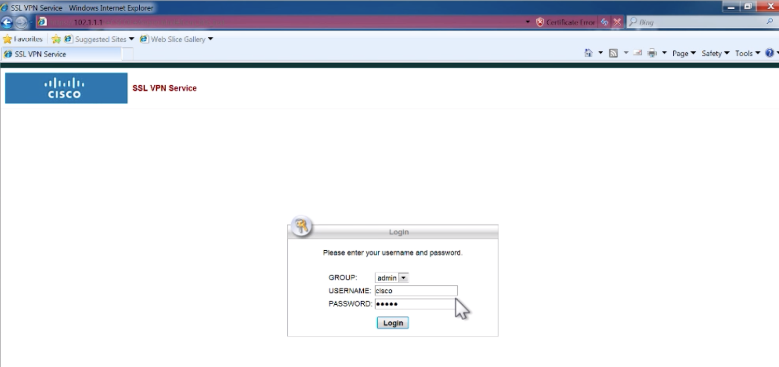 HackingDNA Configure Client Based SSL VPN Command line