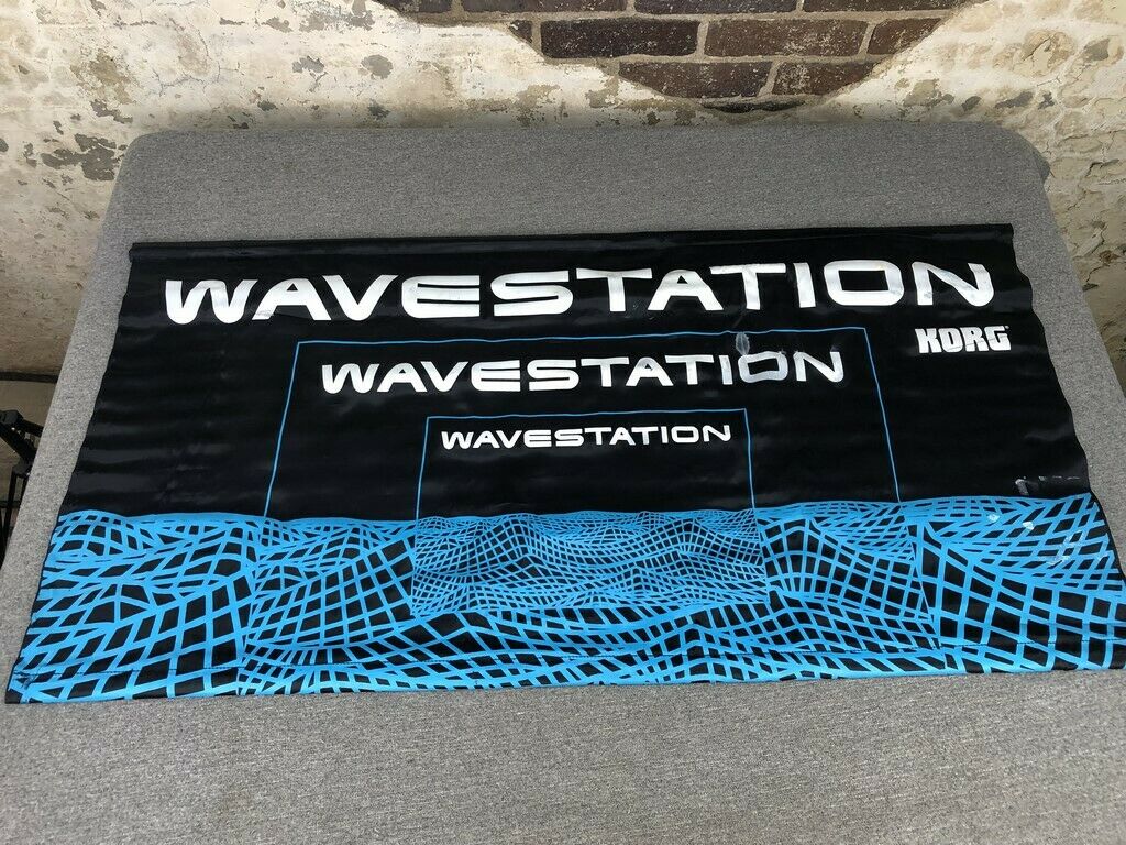 Matrixsynth Korg 01 W Workstation Wavestation Banner Flags
