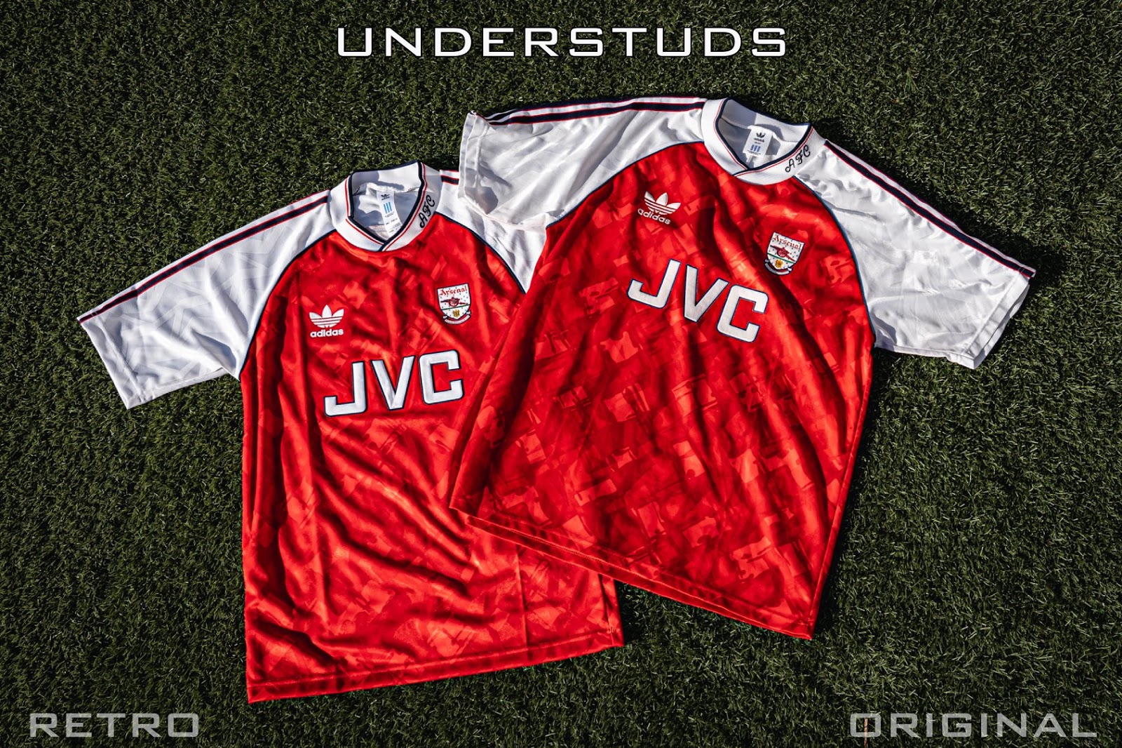 Perfect 1-1 Adidas Arsenal 1992 vs Kit - Headlines