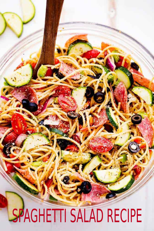SPAGHETTI SALAD RECIPE happy cook