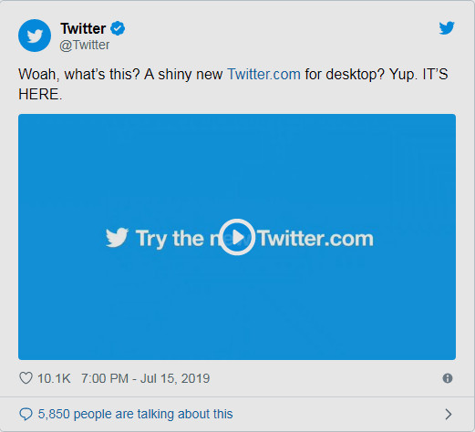 أهم المميزات فى تصميم تويتر الجديد 2019 وطريقة تفعيله