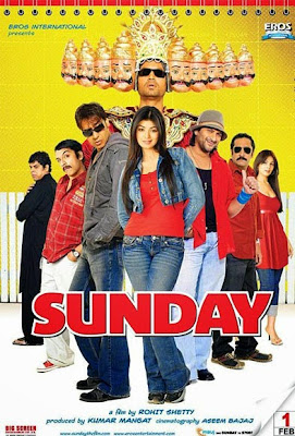 Sunday 2008 Hindi DVDRip 480p 350mb ESub