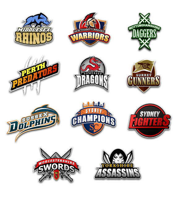 Vaibhav: Cricket Team Logos_02