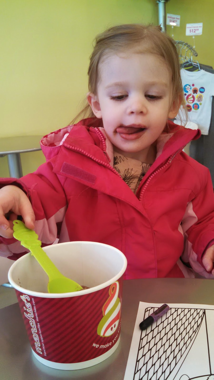 The Real Housewife of DC National Frozen Yogurt Day