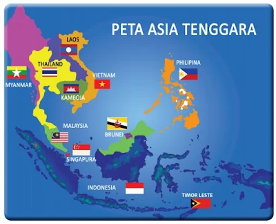 Peta Asia Tenggara www.simplenews.me