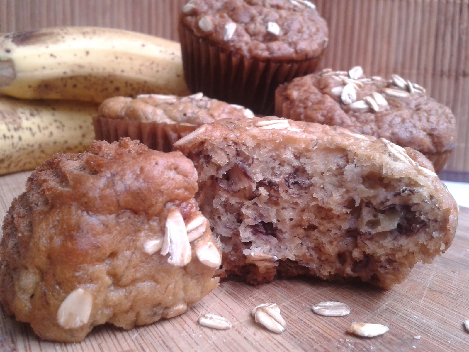 MY COOKING TIME Muffins de Plátano