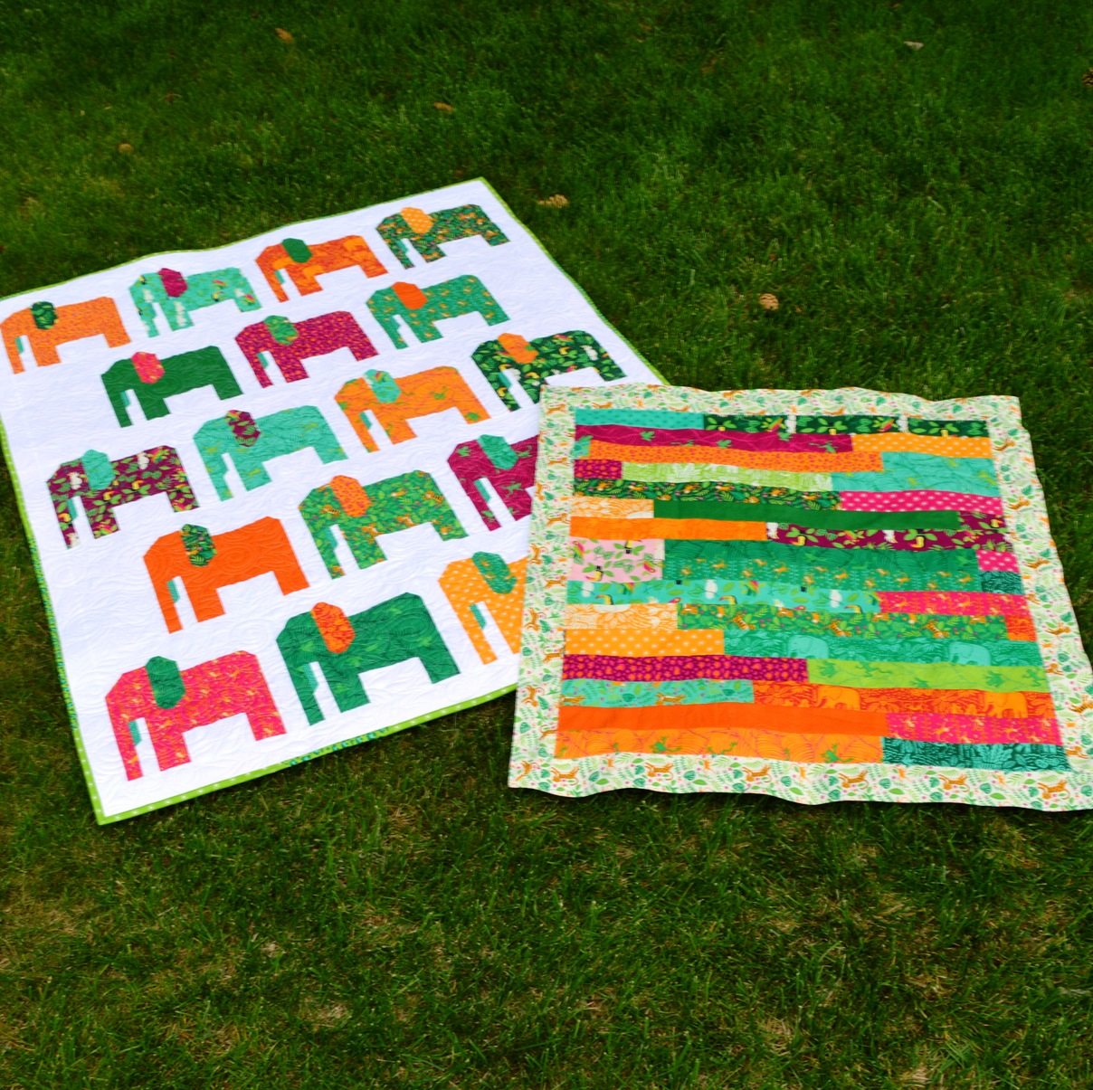 Happy Quilting Stomping Ground x 3