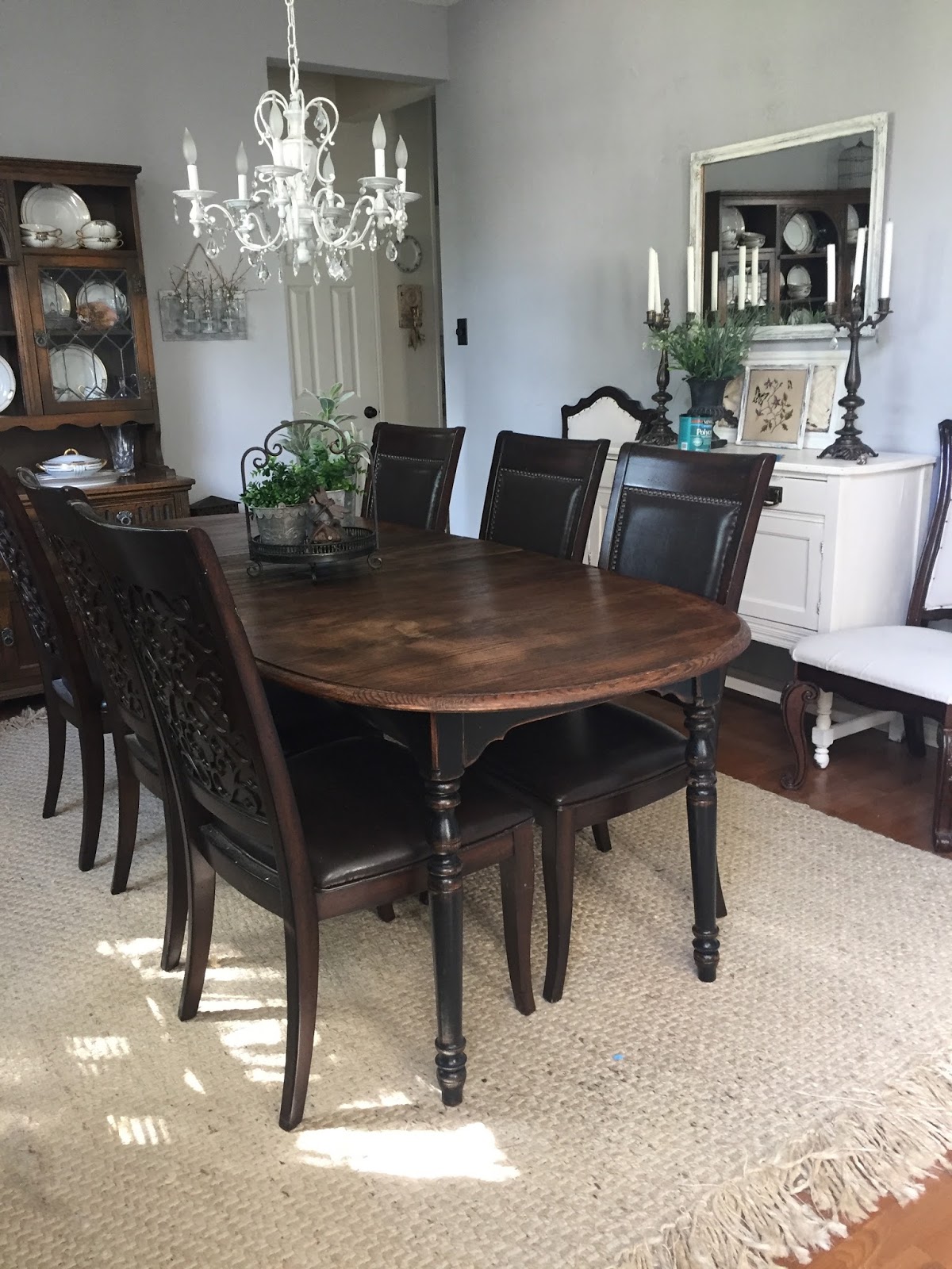 Let's Add Sprinkles Refinishing The Dining Room Table